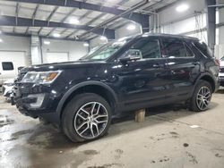 Salvage cars for sale at Ham Lake, MN auction: 2017 Ford Explorer Sport