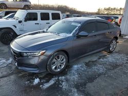 Salvage cars for sale at Windsor, NJ auction: 2019 Honda Accord LX