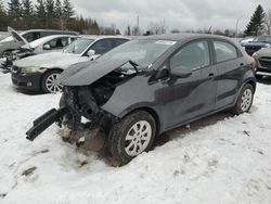 Salvage cars for sale at Bowmanville, ON auction: 2013 KIA Rio LX