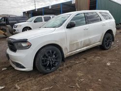 Salvage cars for sale at Colorado Springs, CO auction: 2020 Dodge Durango SXT