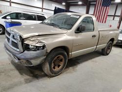 Dodge ram 1500 salvage cars for sale: 2002 Dodge RAM 1500