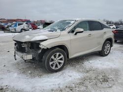 Salvage cars for sale from Copart Columbus, OH: 2016 Lexus RX 350 Base