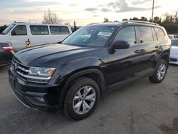 Volkswagen Atlas salvage cars for sale: 2019 Volkswagen Atlas SE