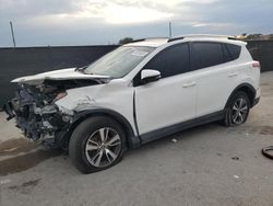 Salvage cars for sale from Copart Orlando, FL: 2017 Toyota Rav4 XLE