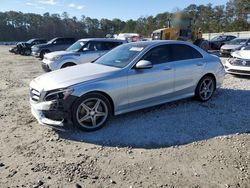 Salvage cars for sale at auction: 2016 Mercedes-Benz C 300 4matic