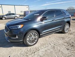 Salvage cars for sale at Haslet, TX auction: 2022 Ford Edge Titanium