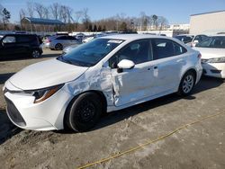 Toyota Corolla le salvage cars for sale: 2022 Toyota Corolla LE