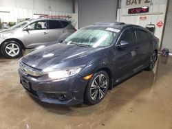 Salvage cars for sale from Copart Elgin, IL: 2016 Honda Civic EXL