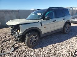 Salvage cars for sale from Copart Phoenix, AZ: 2024 Ford Bronco Sport Badlands