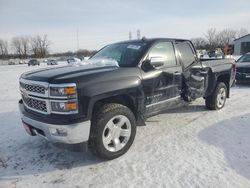 Salvage cars for sale at Barberton, OH auction: 2014 Chevrolet Silverado K1500 LTZ