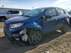 Salvage cars for sale at Dyer, IN auction: 2019 Ford Ecosport S