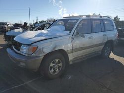 Salvage cars for sale at Denver, CO auction: 2000 Toyota Land Cruiser