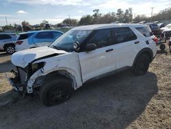 Ford Explorer Vehiculos salvage en venta: 2021 Ford Explorer Police Interceptor