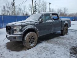 Salvage cars for sale at Moncton, NB auction: 2016 Ford F150 Supercrew