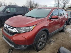 Salvage cars for sale at Baltimore, MD auction: 2019 Honda CR-V EX