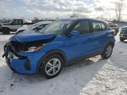 Salvage cars for sale from Copart London, ON: 2023 Nissan Kicks S