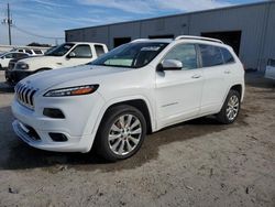 2018 Jeep Cherokee Overland en venta en Jacksonville, FL