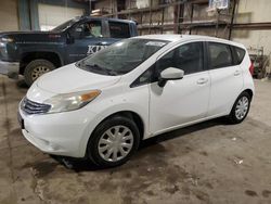 Salvage cars for sale at Eldridge, IA auction: 2015 Nissan Versa Note S