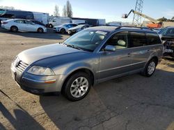 Salvage cars for sale at Hayward, CA auction: 2003 Volkswagen Passat GLS