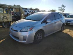 Salvage cars for sale at American Canyon, CA auction: 2010 Toyota Prius