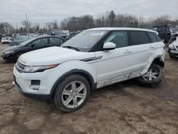 Salvage cars for sale at Chalfont, PA auction: 2015 Land Rover Range Rover Evoque Pure Plus