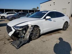 Salvage cars for sale at auction: 2021 Hyundai Sonata Limited