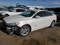 Salvage cars for sale at Brighton, CO auction: 2016 Ford Fusion SE Hybrid