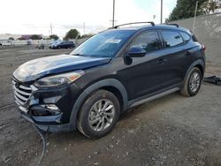 Salvage cars for sale at San Diego, CA auction: 2017 Hyundai Tucson Limited