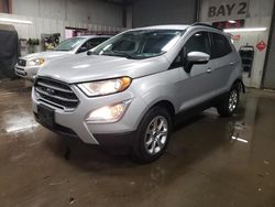 Salvage cars for sale at Elgin, IL auction: 2018 Ford Ecosport SE