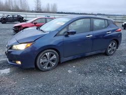 Nissan Leaf salvage cars for sale: 2018 Nissan Leaf S