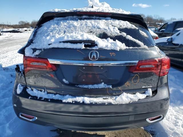 2015 Acura MDX Technology