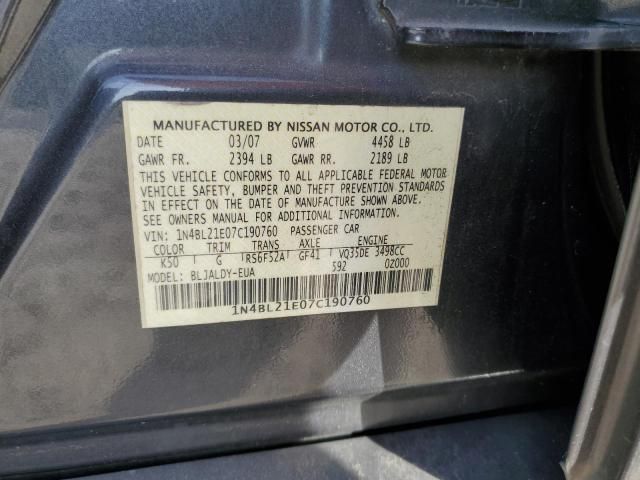 2007 Nissan Altima 3.5SE