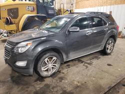 Salvage cars for sale at Anchorage, AK auction: 2017 Chevrolet Equinox Premier