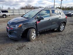 Chevrolet salvage cars for sale: 2018 Chevrolet Trax 1LT