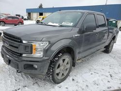 Vehiculos salvage en venta de Copart Woodhaven, MI: 2019 Ford F150 Supercrew