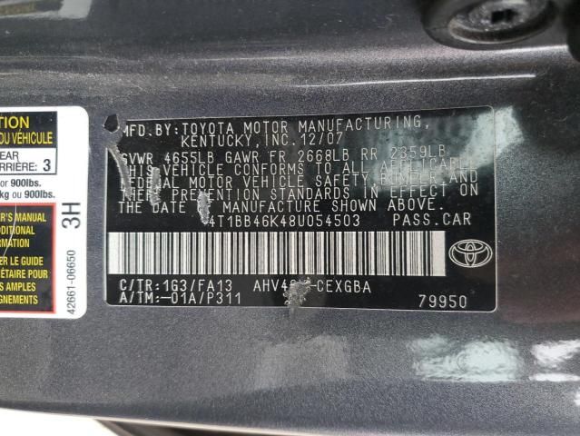 2008 Toyota Camry Hybrid