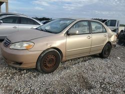 Salvage cars for sale at West Palm Beach, FL auction: 2003 Toyota Corolla CE