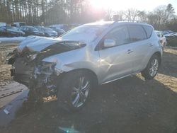 Salvage cars for sale at North Billerica, MA auction: 2009 Nissan Murano S