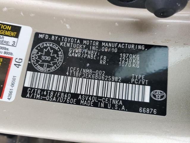 2011 Toyota Camry Base