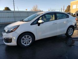 Salvage cars for sale at auction: 2017 KIA Rio LX