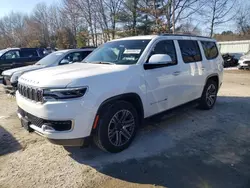 Salvage cars for sale at North Billerica, MA auction: 2022 Jeep Wagoneer Series III