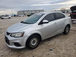 Salvage cars for sale at Haslet, TX auction: 2017 Chevrolet Sonic LS