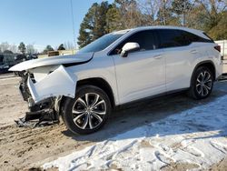 Salvage cars for sale at Knightdale, NC auction: 2018 Lexus RX 350 L