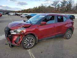 Salvage cars for sale at Brookhaven, NY auction: 2022 Nissan Kicks SV