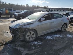 Salvage cars for sale at Windham, ME auction: 2017 Hyundai Elantra SE