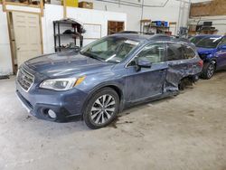 Salvage cars for sale at Ham Lake, MN auction: 2017 Subaru Outback 2.5I Limited