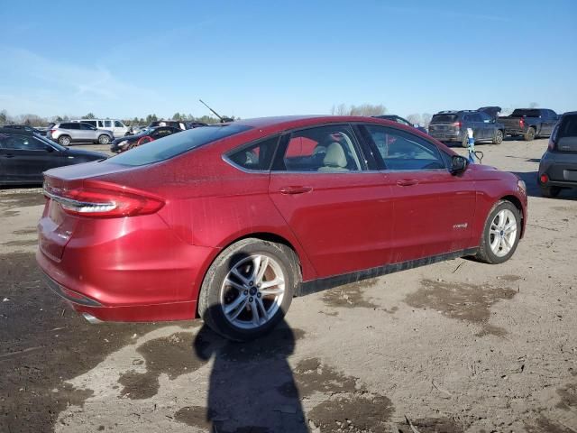 2018 Ford Fusion SE Hybrid