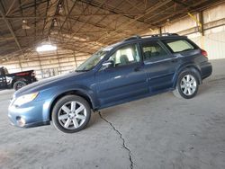 Subaru salvage cars for sale: 2008 Subaru Outback 2.5I