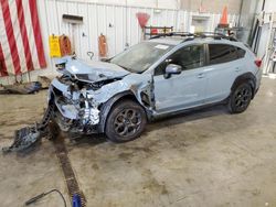 Salvage cars for sale at Mcfarland, WI auction: 2021 Subaru Crosstrek Sport