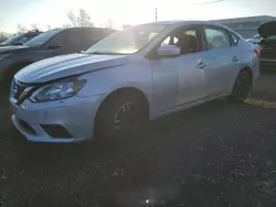 Salvage cars for sale at Chicago Heights, IL auction: 2017 Nissan Sentra S